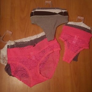Bundle of panties.9 pair of panties 3 packs total